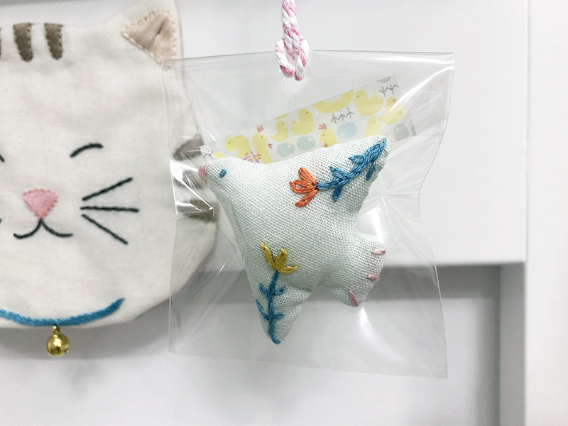 창문여고 프랑스자수 방과후 수업 자수 브로치