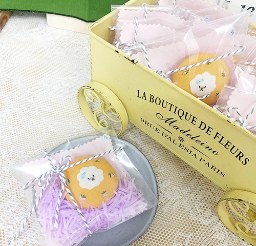 비닐 포장된 창문여고 프랑스자수 방과후 수업 비숑 스마트톡