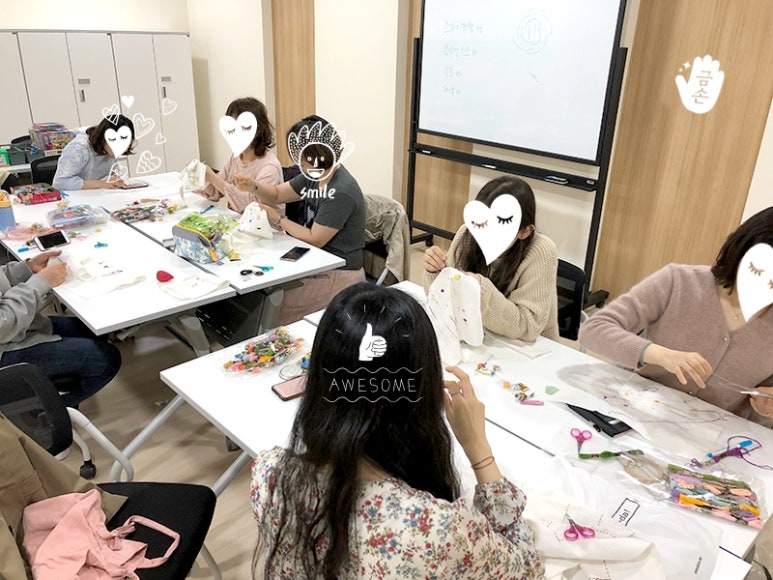 옐로우루시 프랑스자수