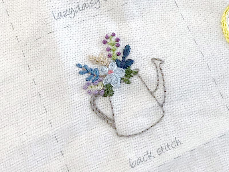 프랑스자수 스티치북 Back Stitch