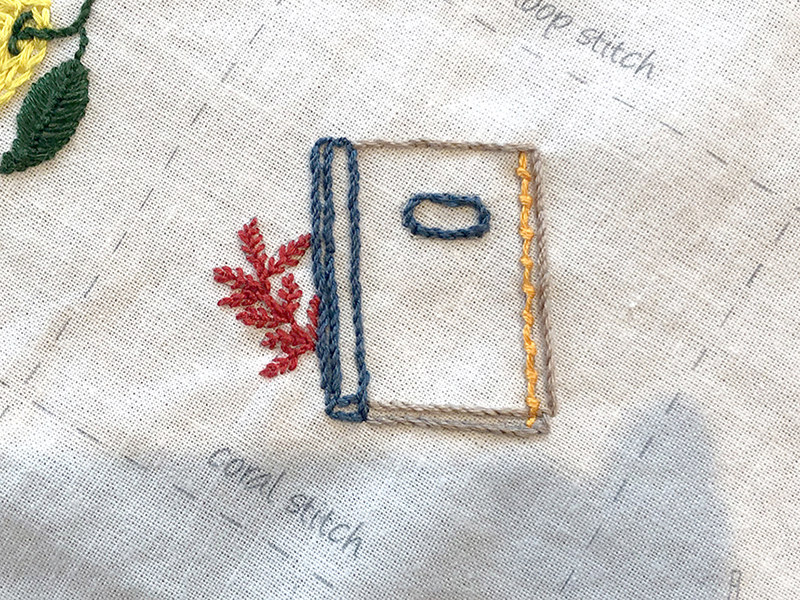 부암동 유금와당박물관 프랑스자수 출장수업 Coral Stitch 북 자수