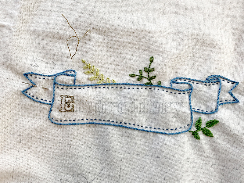 스티치북 타이틀 자수, 부암동 유금와당박물관 프랑스자수 출장수업