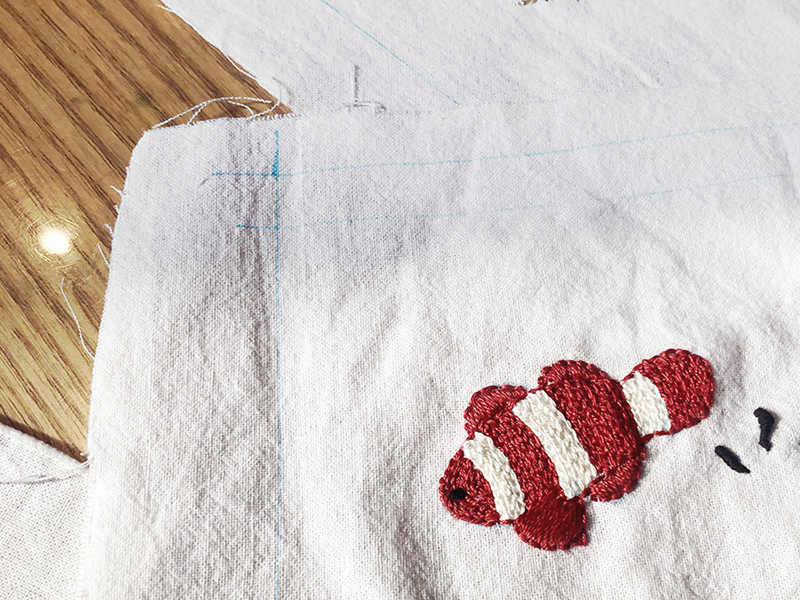 물고기를 수놓은 부암동 유금와당박물관 프랑스자수 출장수업