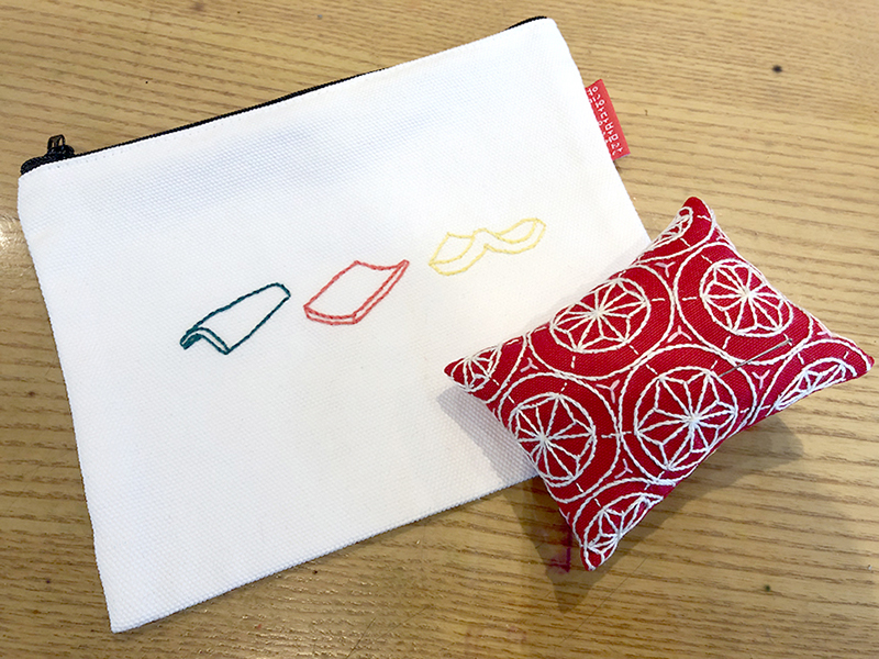 부암동 유금와당박물관 프랑스자수 출장수업 핀쿠션 도안과 완성작