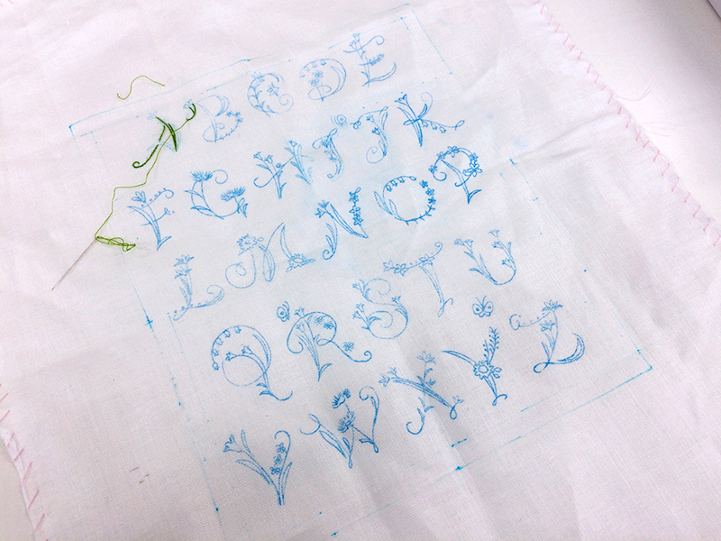 옐로우루시 프랑스자수