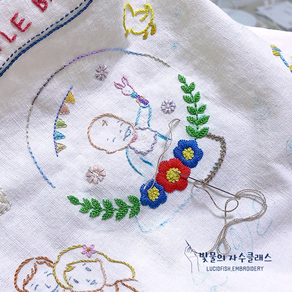 옐로우루시 프랑스자수