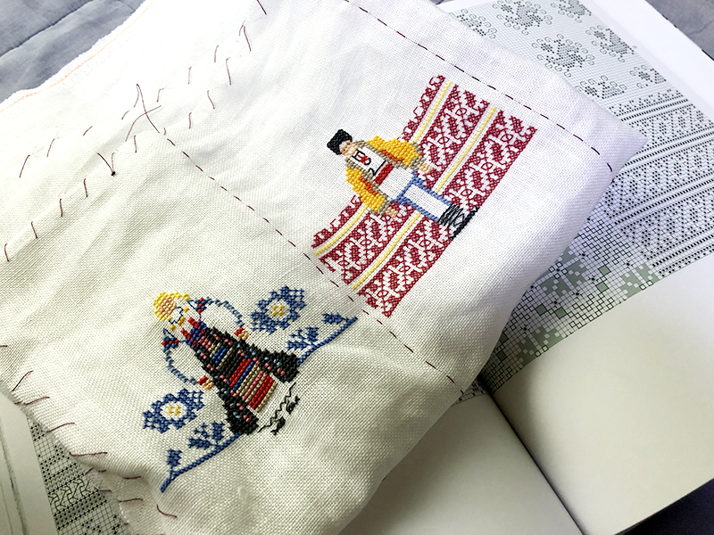 옐로우루시 프랑스자수